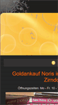 Mobile Screenshot of goldankauf-nuernberg-fuerth.de